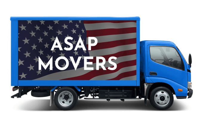 ASAP Movers Truck with White Background | ASAP Movers