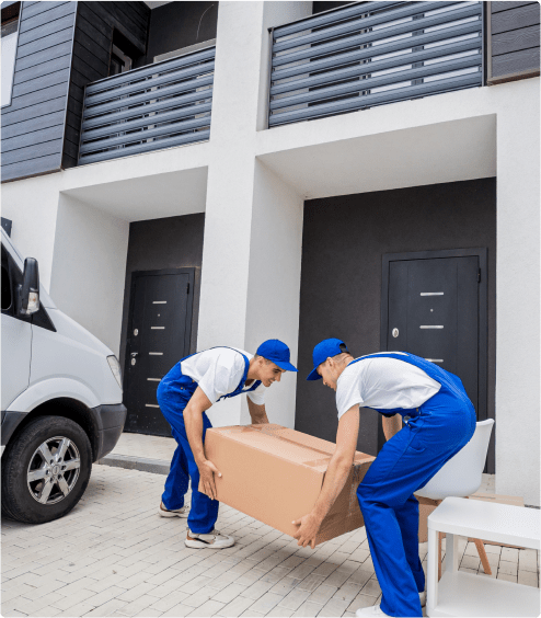 2 Movers moving the cartons | ASAP Movers