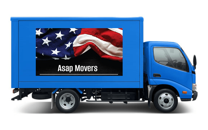 ASAP Movers Blue Truck | ASAP Movers